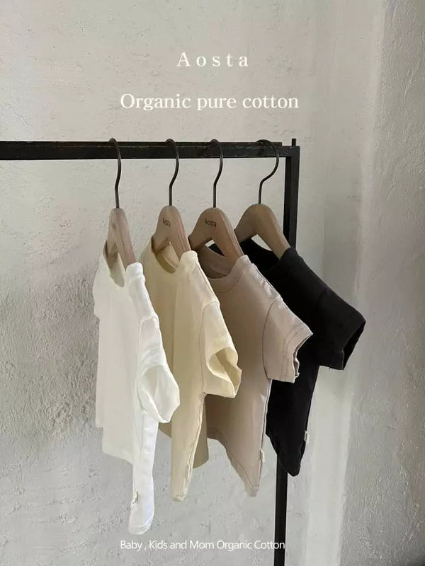 Organic Tee - Beige